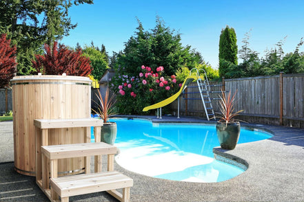 Baltic Cold Plunge Tub - Canadian Timber Cedar Ice Bath by Leisurecraft