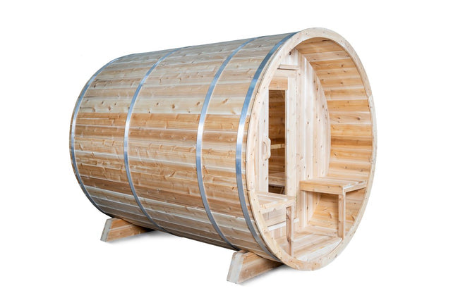 Canadian Timber Serenity Barrel Sauna by LeisureCraft