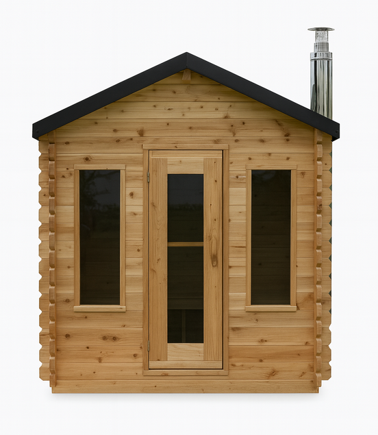 Georgian Cabin Sauna Canadian Timber by LeisureCraft