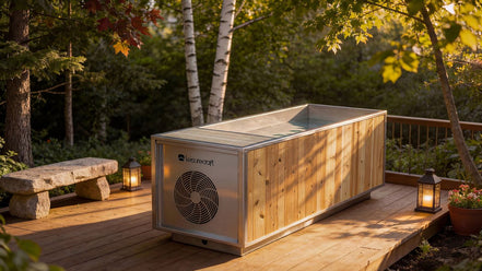The Flow Cold Plunge Canadian Timber by LeisureCraft