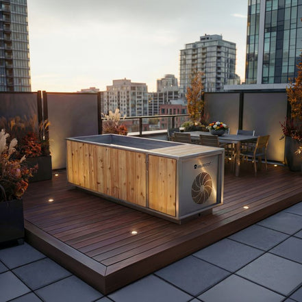 The Flow Cold Plunge Canadian Timber by LeisureCraft