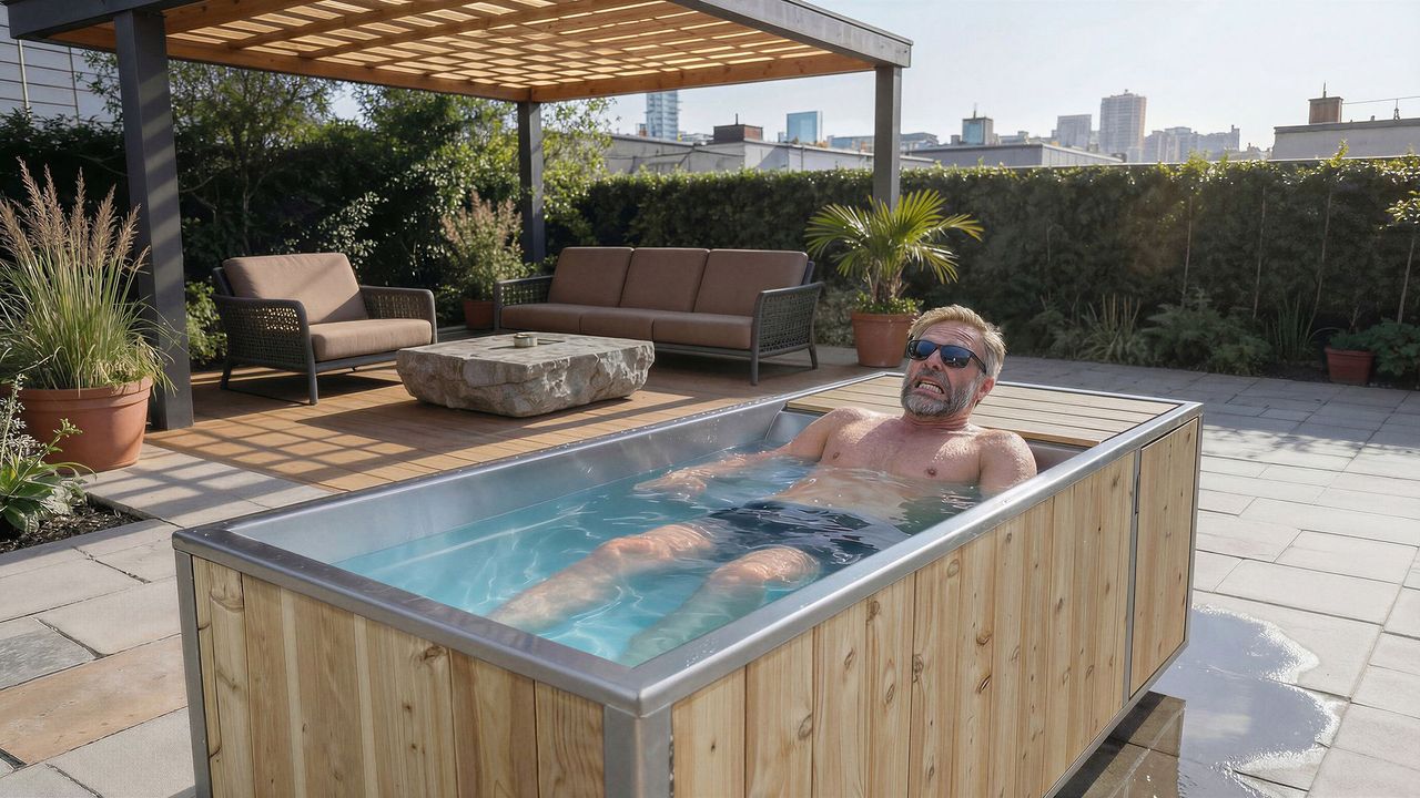The Flow Cold Plunge Canadian Timber by LeisureCraft