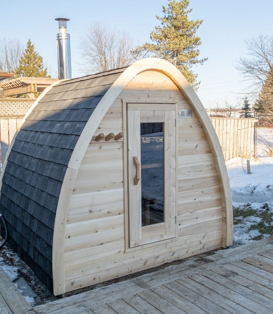 MiniPOD Sauna Canadian Timber by Leisurecraft
