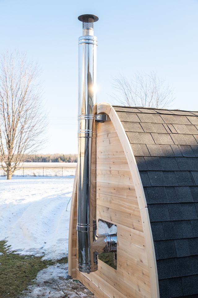 MiniPOD Sauna Canadian Timber by Leisurecraft