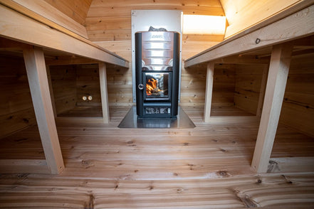 MiniPOD Sauna Canadian Timber by Leisurecraft