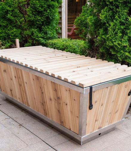 Polar Plunge Tub Canadian Timber by LeisureCraft
