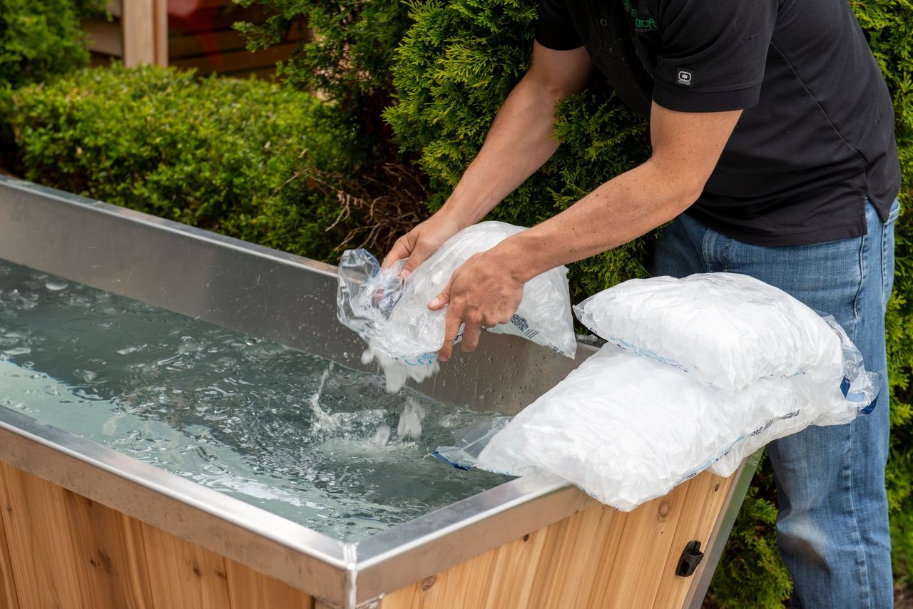 Polar Plunge Tub Canadian Timber by LeisureCraft