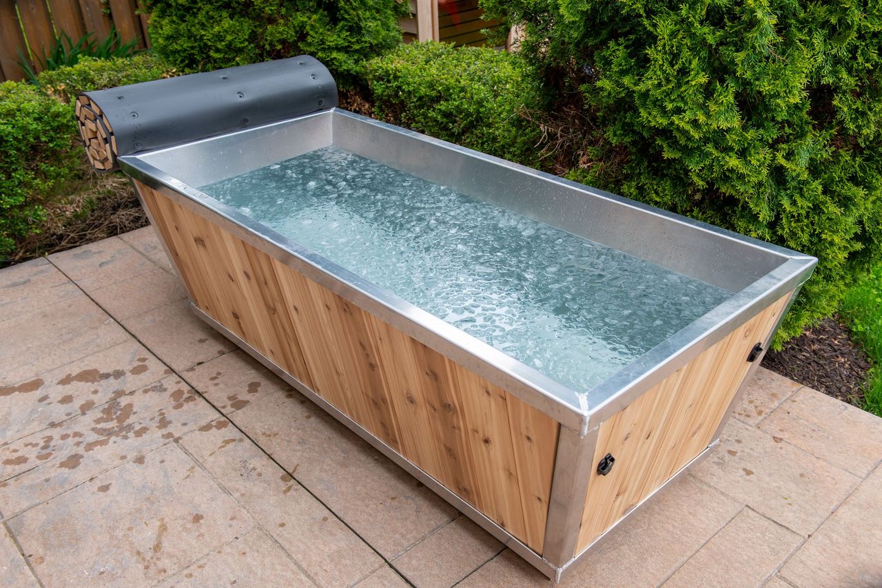 Polar Plunge Tub Canadian Timber by LeisureCraft