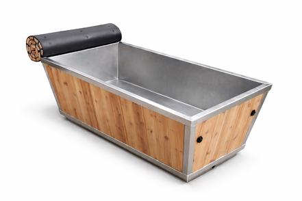 Polar Plunge Tub Canadian Timber by LeisureCraft